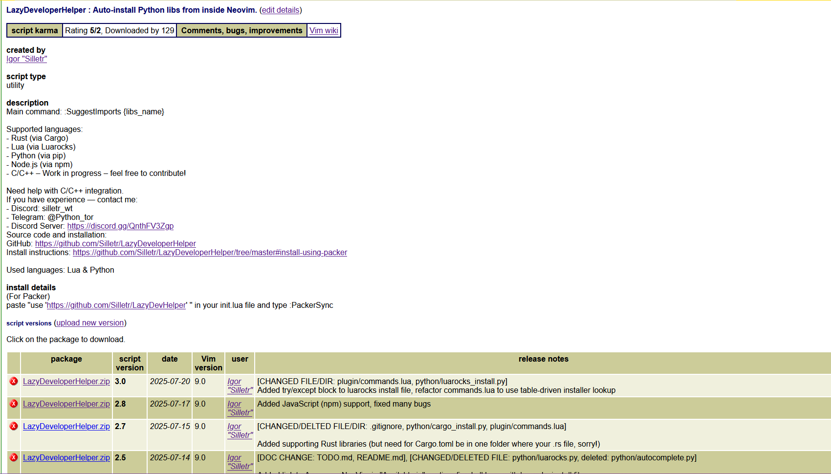 Vim Preview